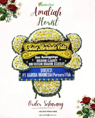 Papan Bunga Duka di Cimanyangray